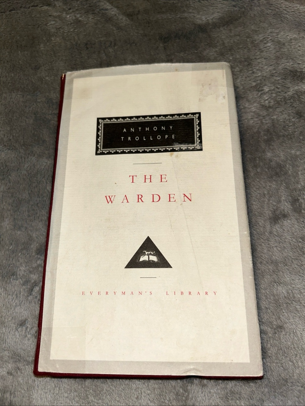The Warden, Everyman's Library Classics By Anthony Trollope Hardcover, 1991